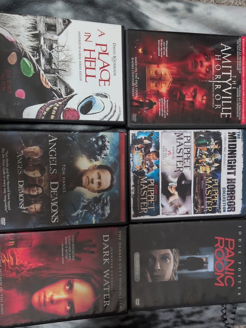 Assorted Horror & Thriller DVD Collection Used